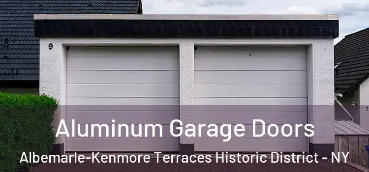  Aluminum Garage Doors Albemarle-Kenmore Terraces Historic District - NY