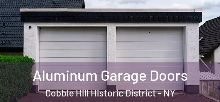  Aluminum Garage Doors Cobble Hill Historic District - NY