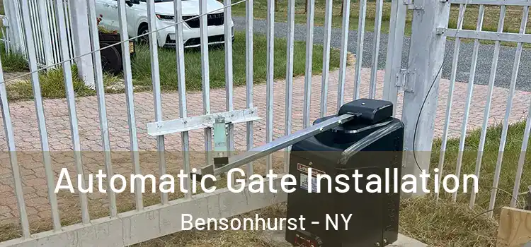 Automatic Gate Installation Bensonhurst - NY