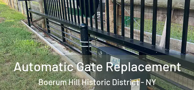  Automatic Gate Replacement Boerum Hill Historic District - NY