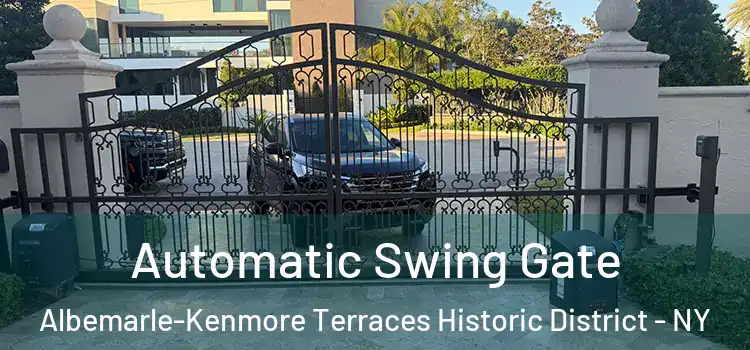 Automatic Swing Gate Albemarle-Kenmore Terraces Historic District - NY