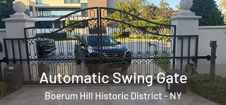 Automatic Swing Gate Boerum Hill Historic District - NY