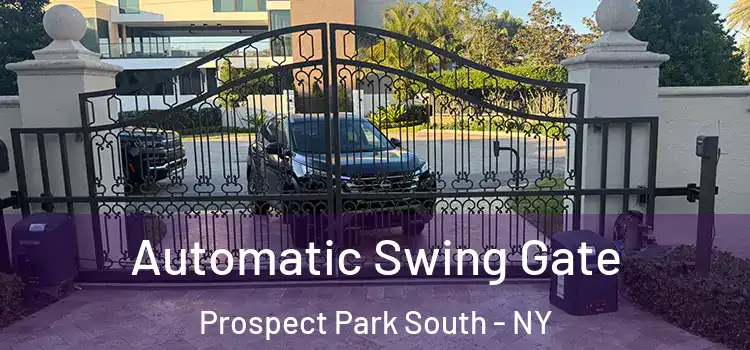 Automatic Swing Gate Prospect Park South - NY