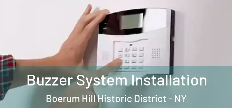Buzzer System Installation Boerum Hill Historic District - NY