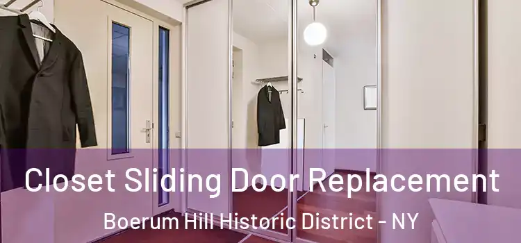 Closet Sliding Door Replacement Boerum Hill Historic District - NY