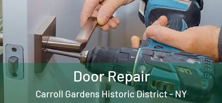 Door Repair Carroll Gardens Historic District - NY
