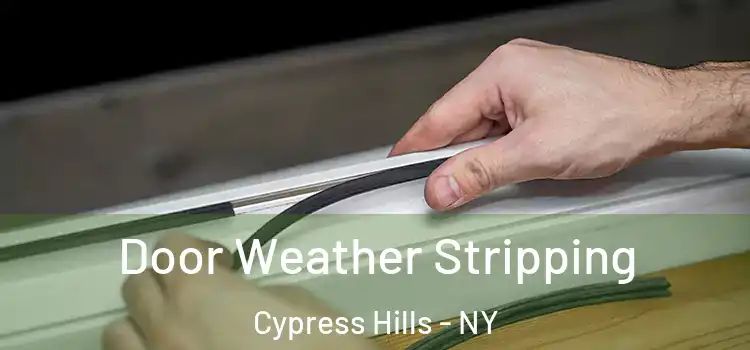 Door Weather Stripping Cypress Hills - NY