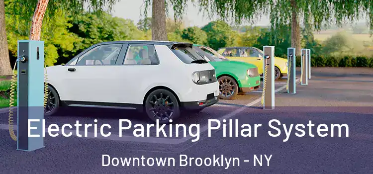 Electric Parking Pillar System Downtown Brooklyn - NY