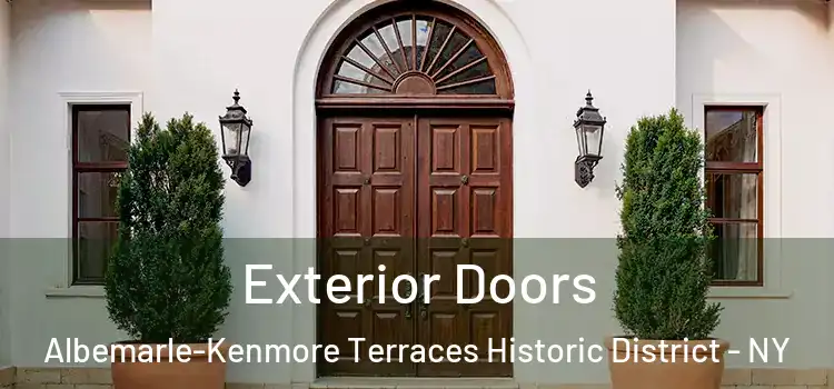 Exterior Doors Albemarle-Kenmore Terraces Historic District - NY