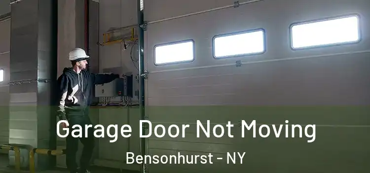  Garage Door Not Moving Bensonhurst - NY