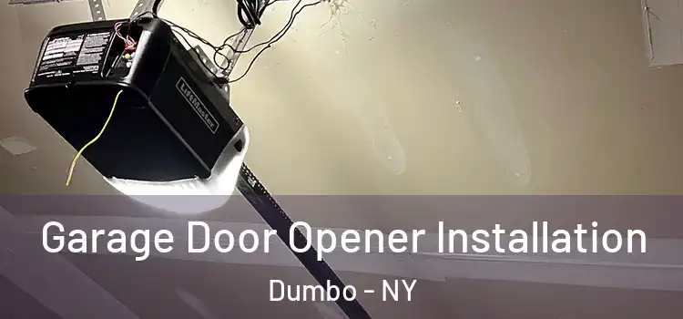  Garage Door Opener Installation Dumbo - NY