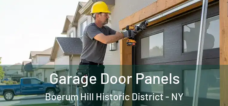  Garage Door Panels Boerum Hill Historic District - NY