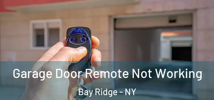  Garage Door Remote Not Working Bay Ridge - NY