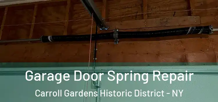  Garage Door Spring Repair Carroll Gardens Historic District - NY