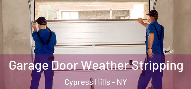  Garage Door Weather Stripping Cypress Hills - NY