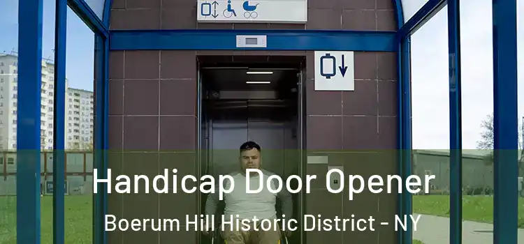 Handicap Door Opener Boerum Hill Historic District - NY