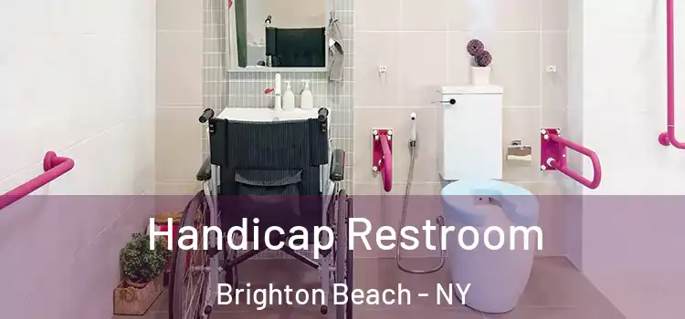 Handicap Restroom Brighton Beach - NY
