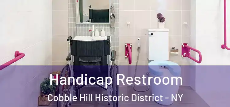 Handicap Restroom Cobble Hill Historic District - NY
