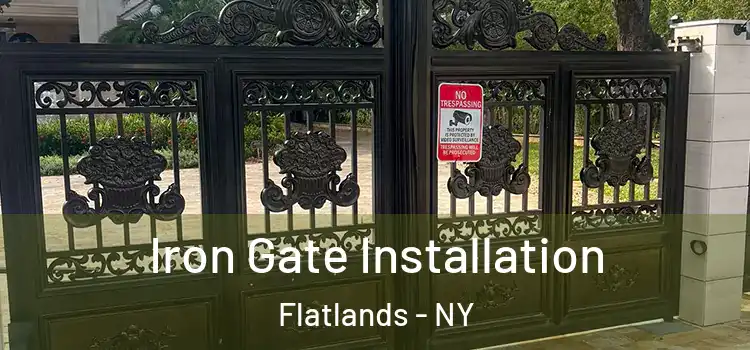 Iron Gate Installation Flatlands - NY