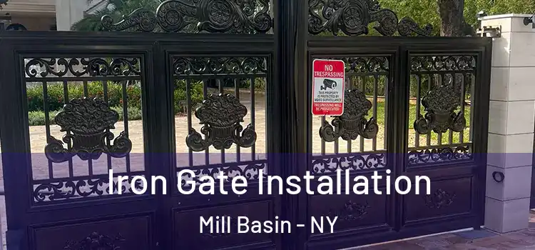  Iron Gate Installation Mill Basin - NY