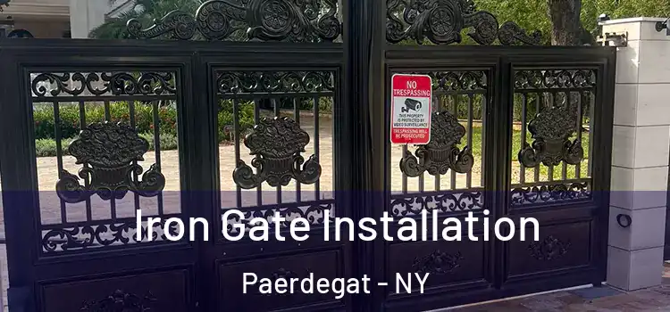 Iron Gate Installation Paerdegat - NY