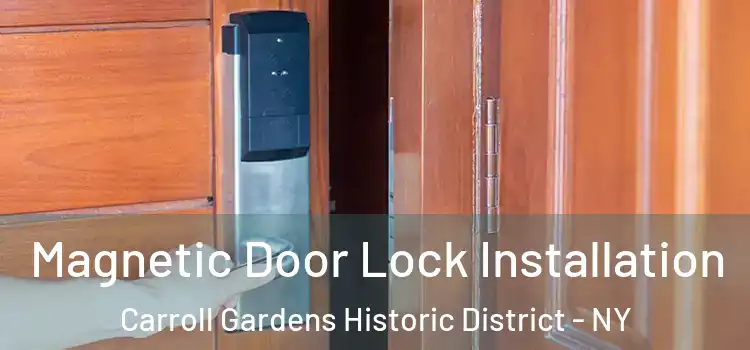  Magnetic Door Lock Installation Carroll Gardens Historic District - NY