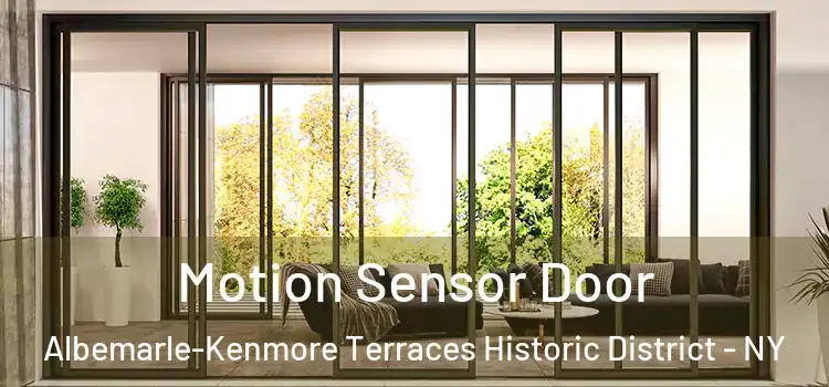 Motion Sensor Door Albemarle-Kenmore Terraces Historic District - NY