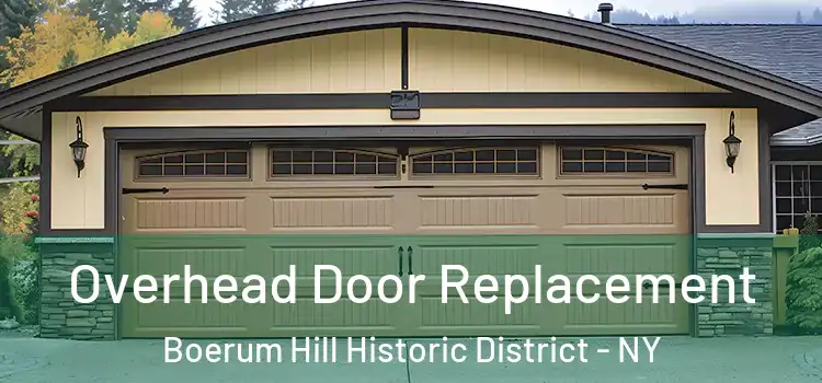  Overhead Door Replacement Boerum Hill Historic District - NY