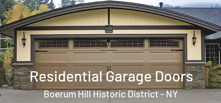  Residential Garage Doors Boerum Hill Historic District - NY