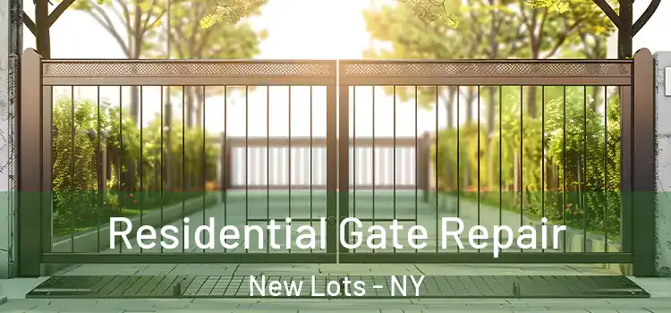 Residential Gate Repair New Lots - NY
