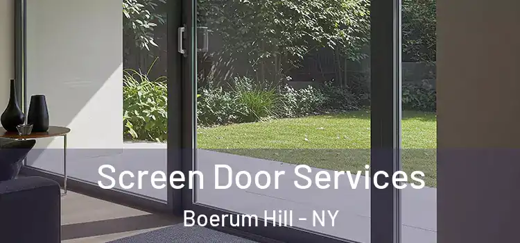 Screen Door Services Boerum Hill - NY