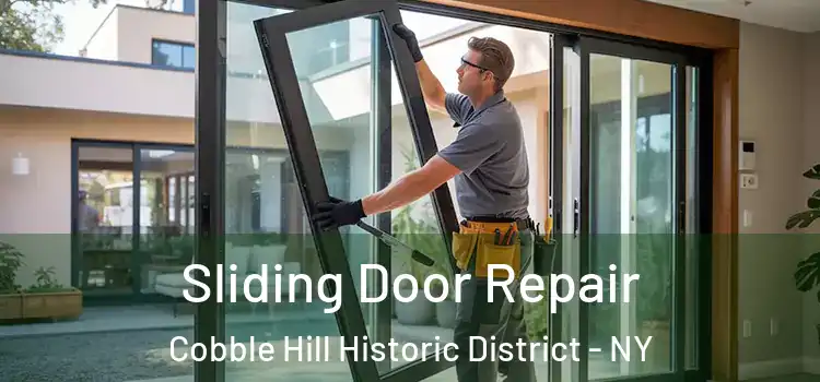  Sliding Door Repair Cobble Hill Historic District - NY