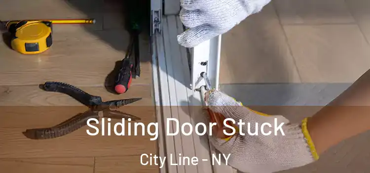  Sliding Door Stuck City Line - NY