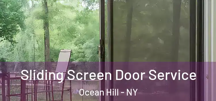  Sliding Screen Door Service Ocean Hill - NY