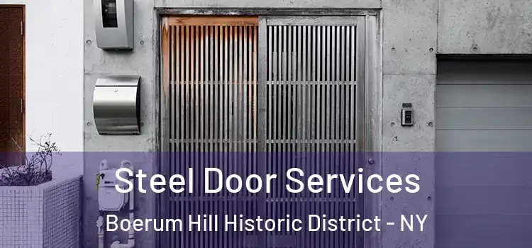 Steel Door Services Boerum Hill Historic District - NY