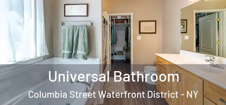 Universal Bathroom Columbia Street Waterfront District - NY
