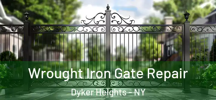Wrought Iron Gate Repair Dyker Heights - NY